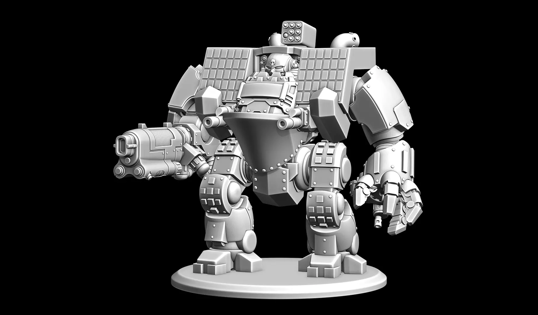 Imperial Operative Robot 3D print model_0