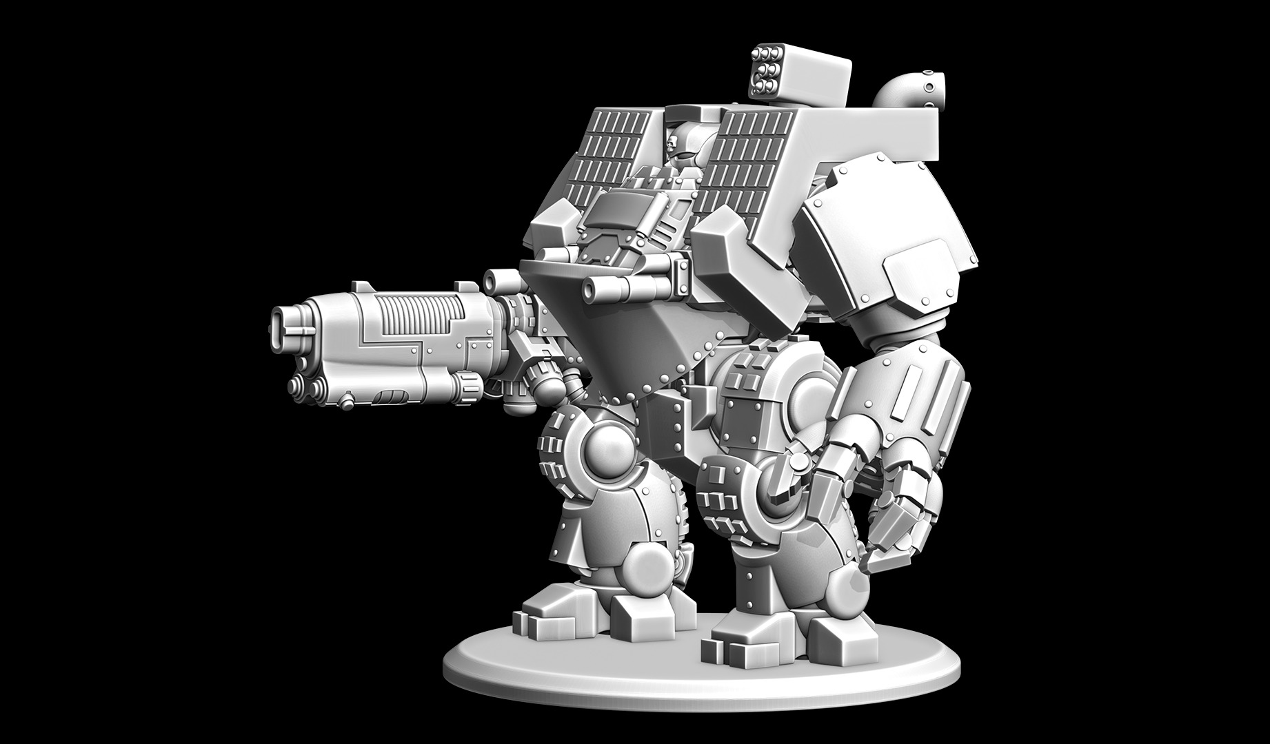 Imperial Operative Robot 3D print model_4