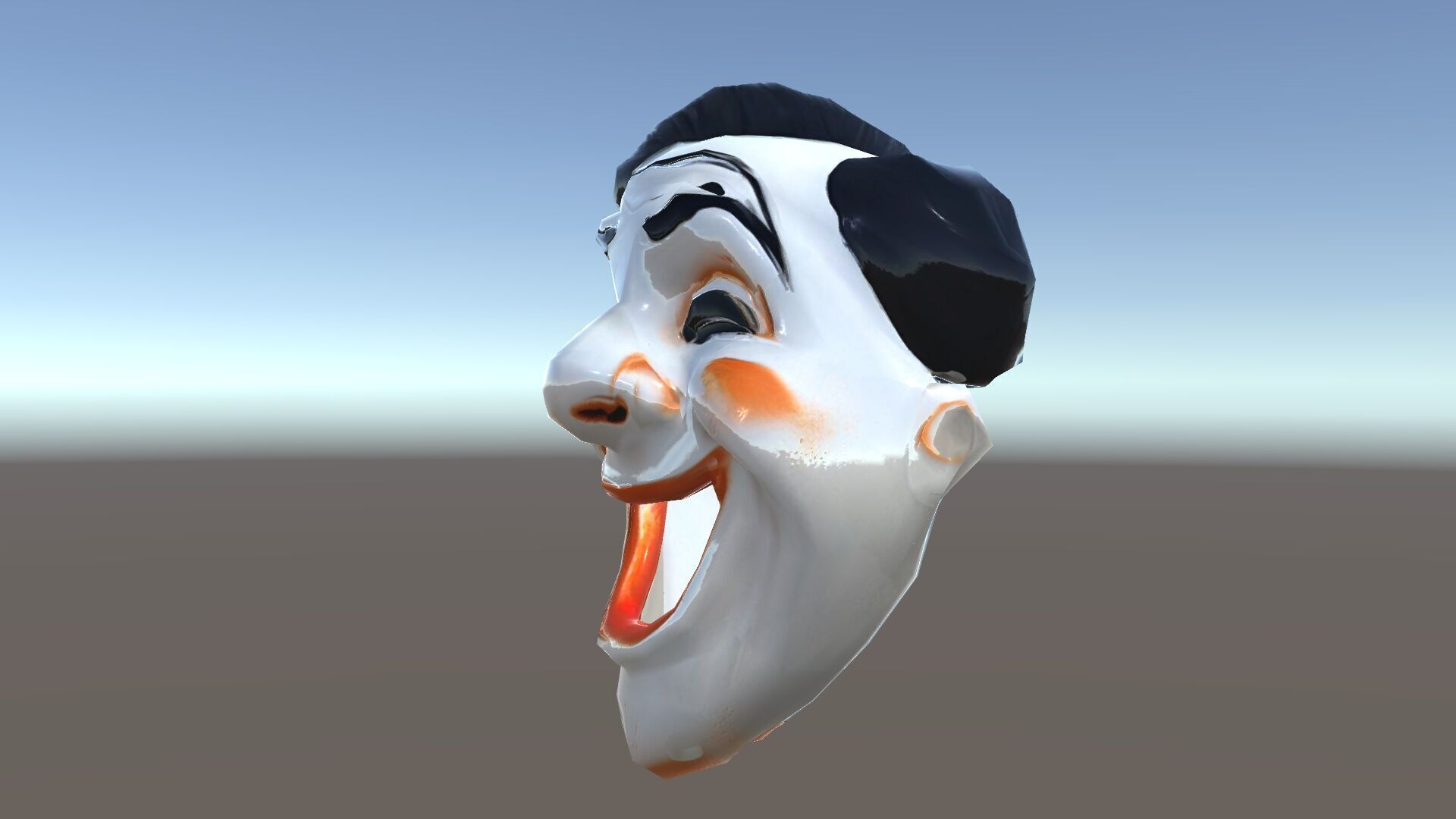 Expressive Clown Mask D Model Pack Low-poly 3D model_13
