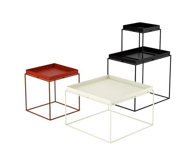 Tray Table by Hay 3D model