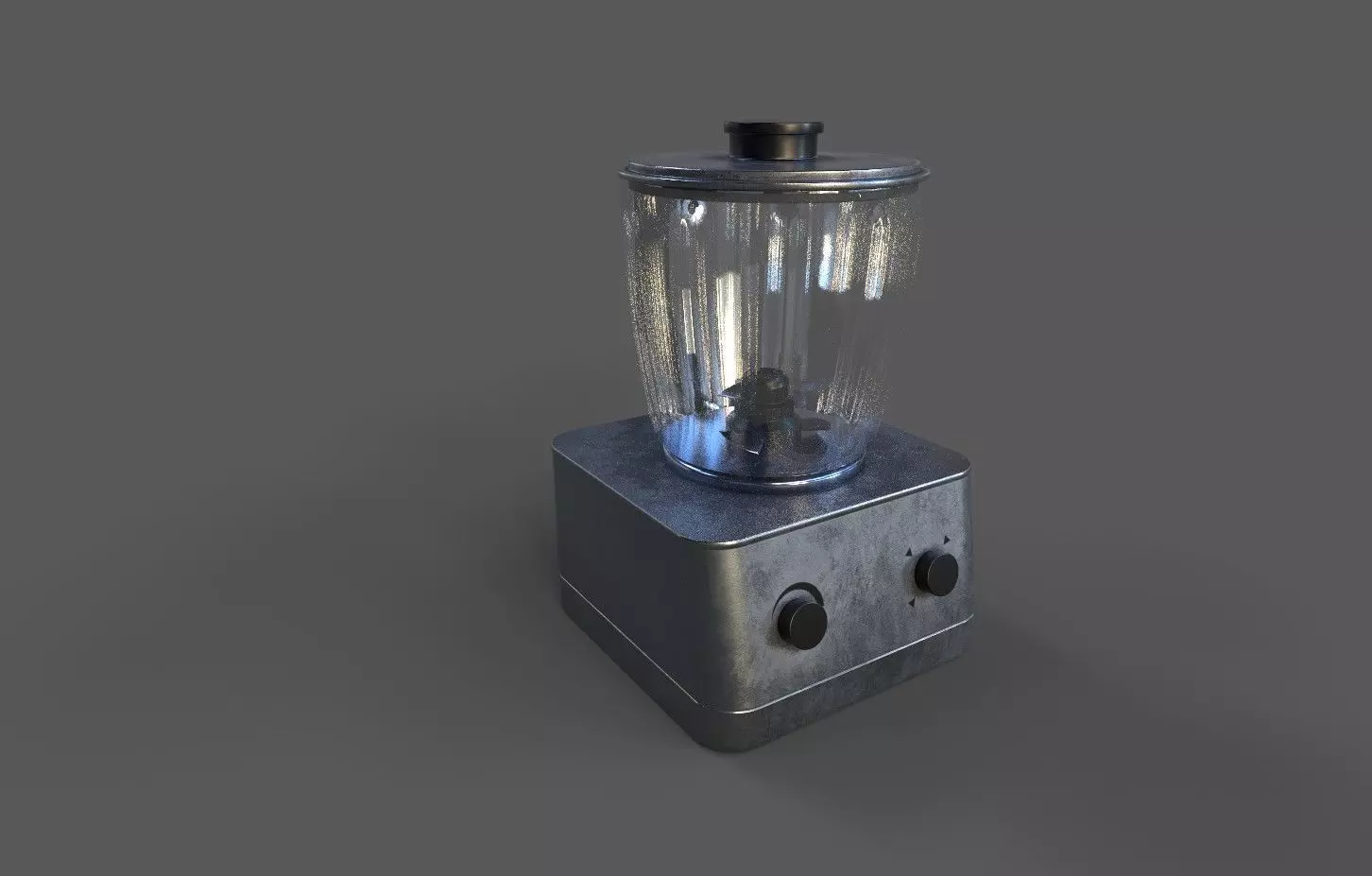 Blender Low-poly 3D model_0