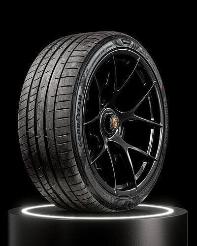 Goodyear Eagle F1 SuperSport 265 35 ZR21 101Y 3D model 6