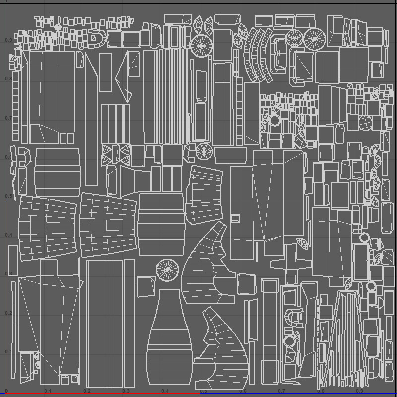 Stylized Pack environment Low-poly 3D model_20