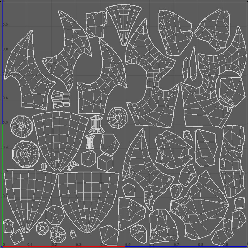 Stylized Pack environment Low-poly 3D model_21