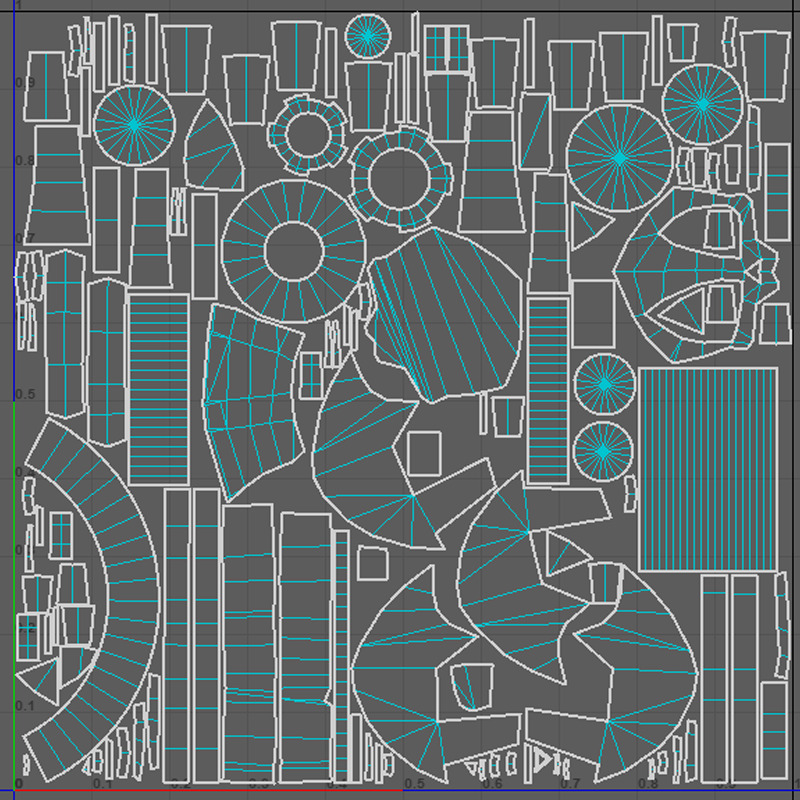 Stylized Pack environment Low-poly 3D model_22