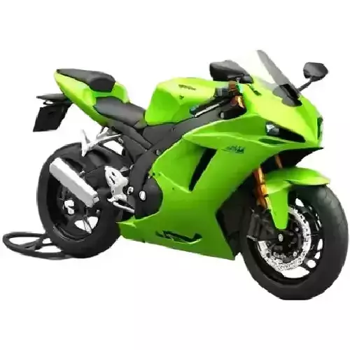 KAWASAKI NINJA ZX10R BIKE 3D MODEL