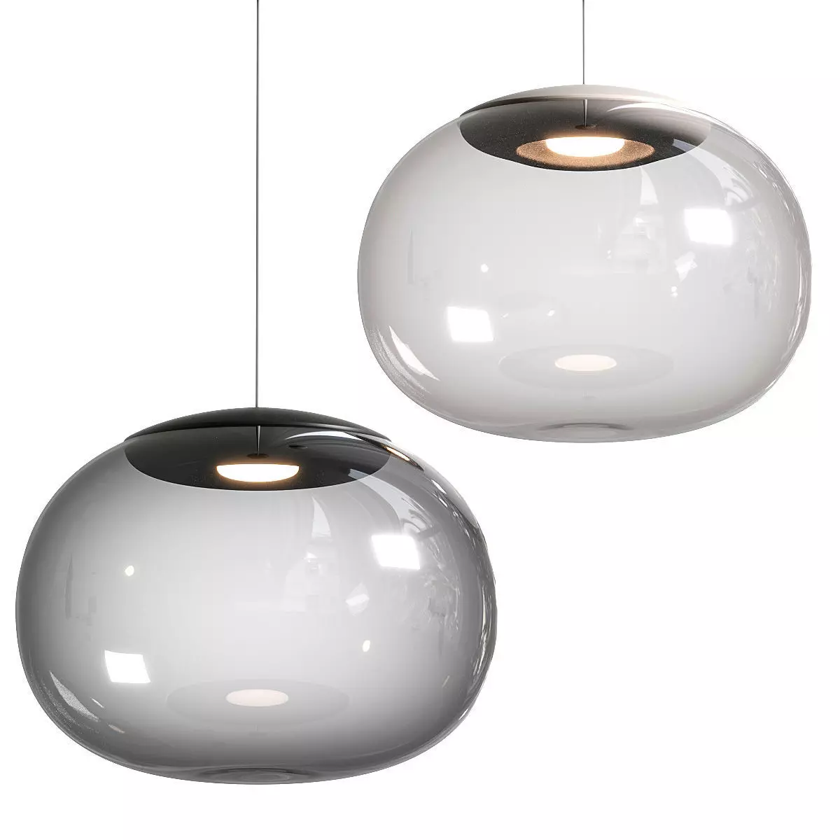 Stilnovo La Mariee Pendant Lamps 3D model_0