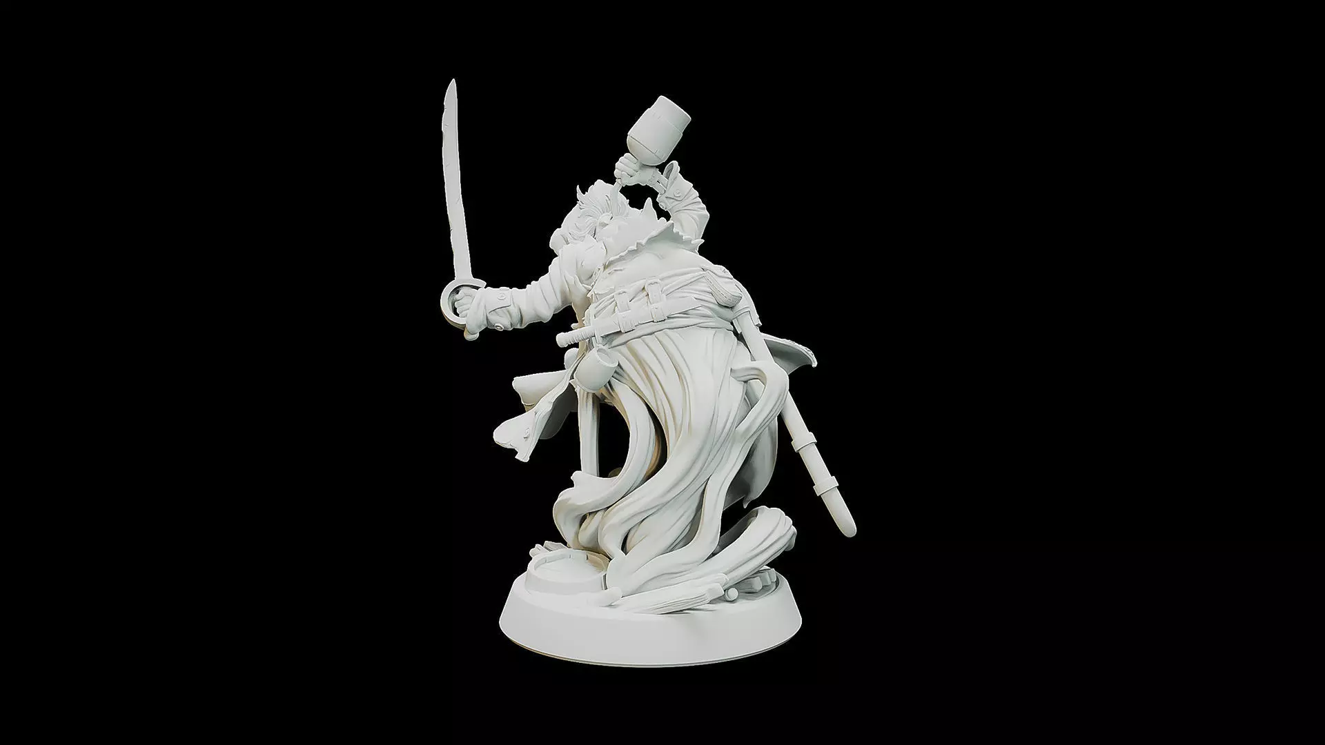 Drunk Fool 3D print model_0