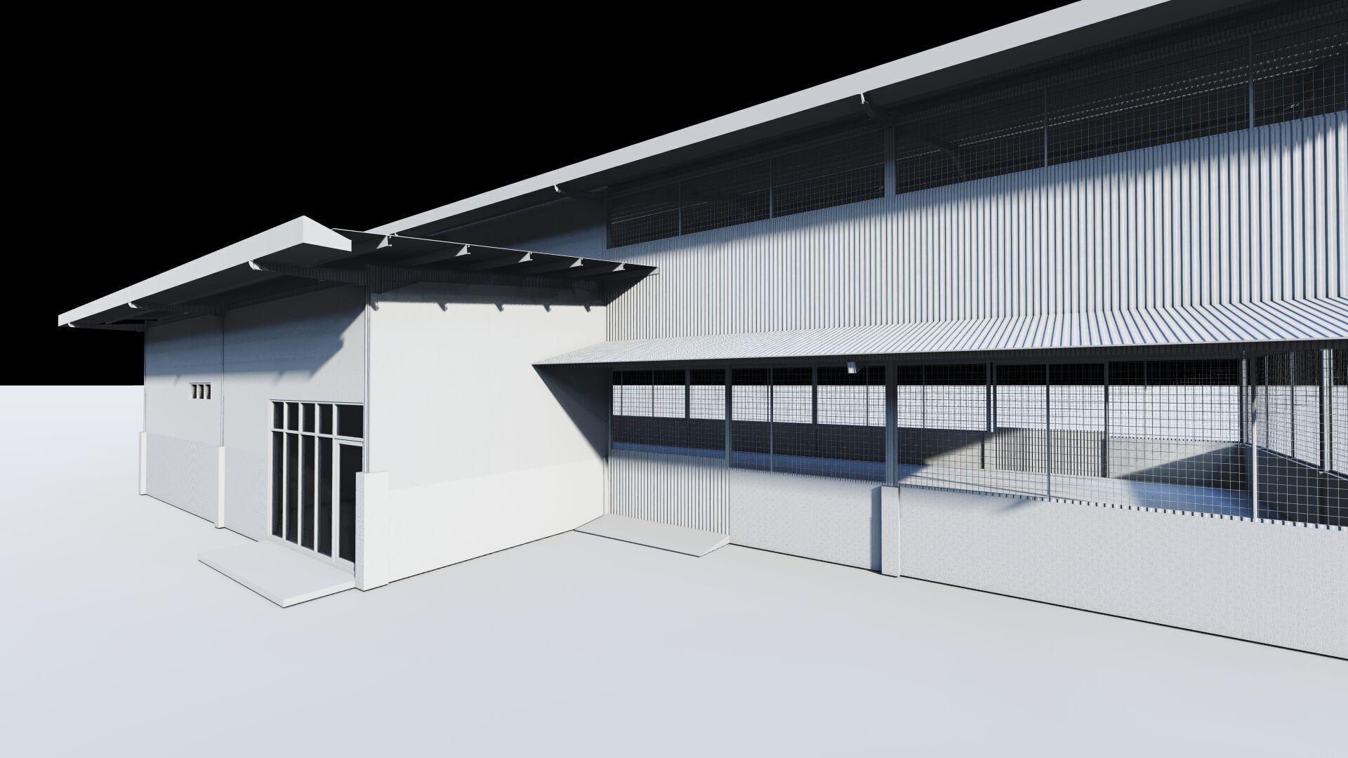 Warehouse-Warehouse Building 3D model_27