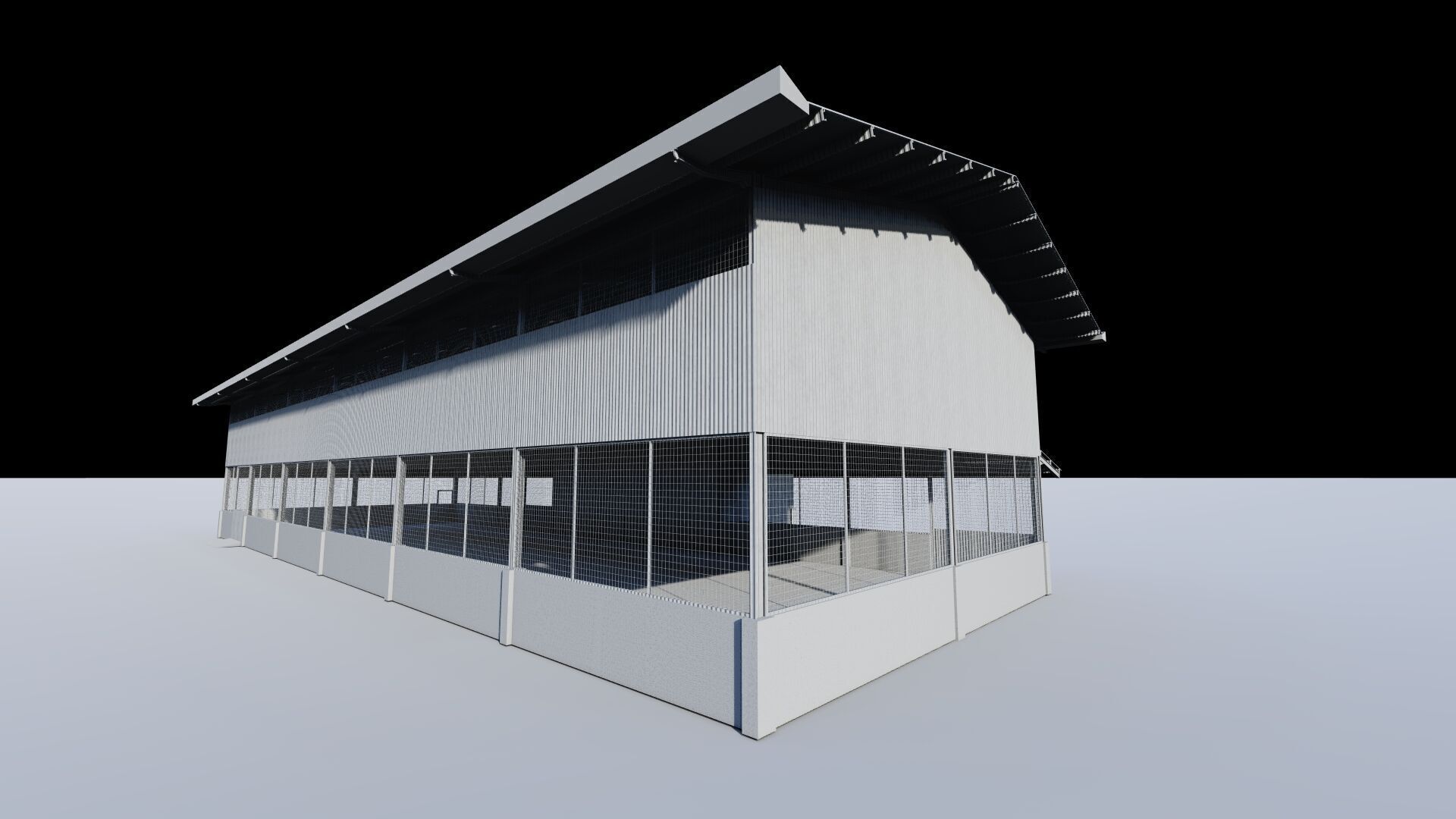 Warehouse-Warehouse Building 3D model_9