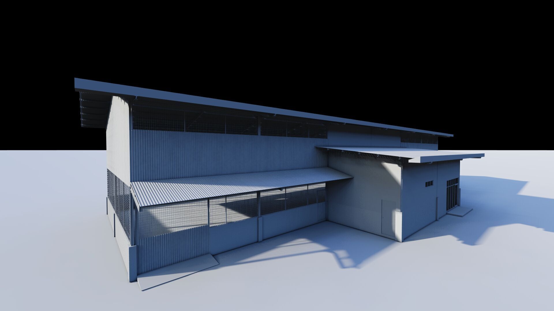 Warehouse-Warehouse Building 3D model_26