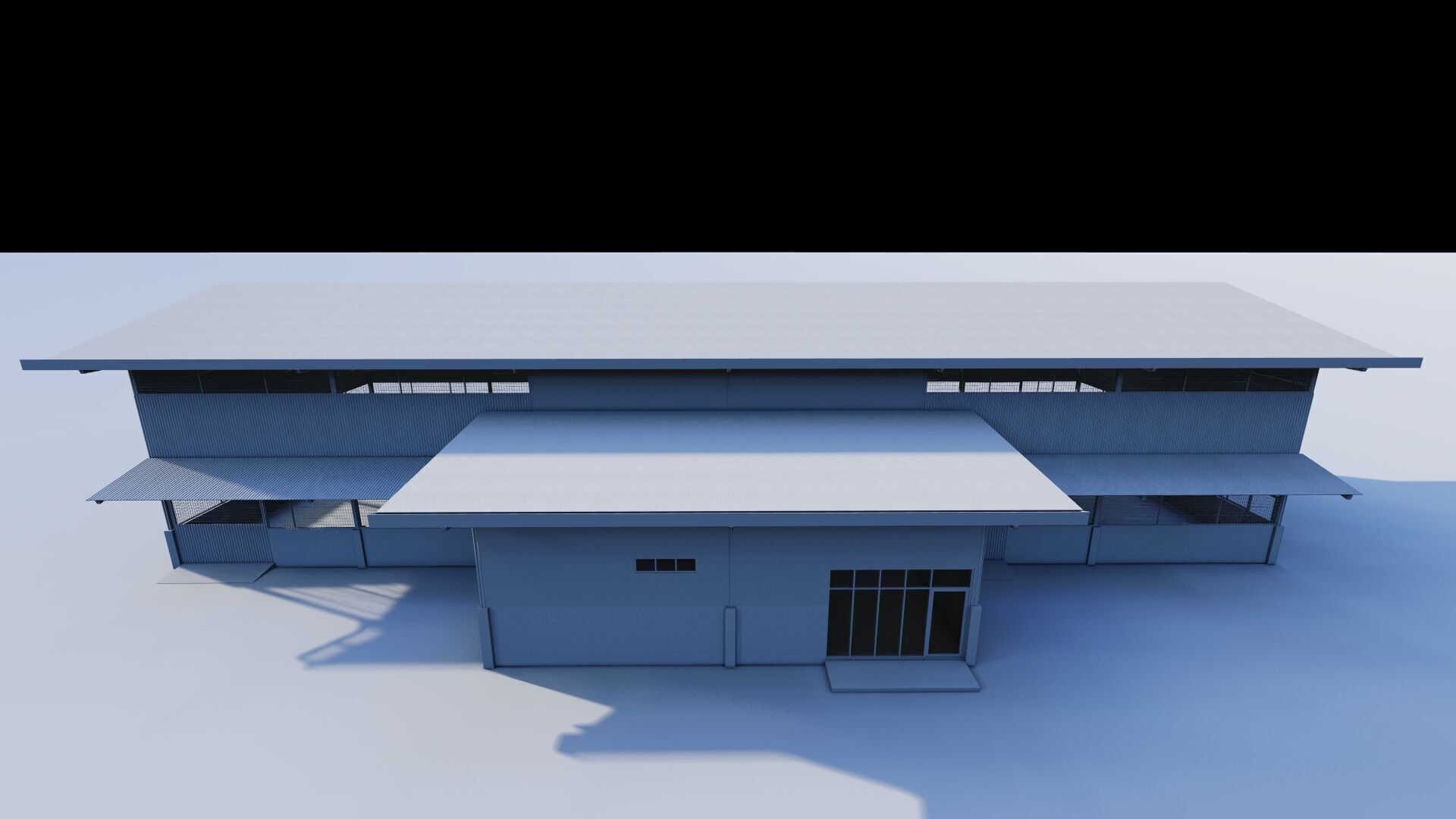 Warehouse-Warehouse Building 3D model_10