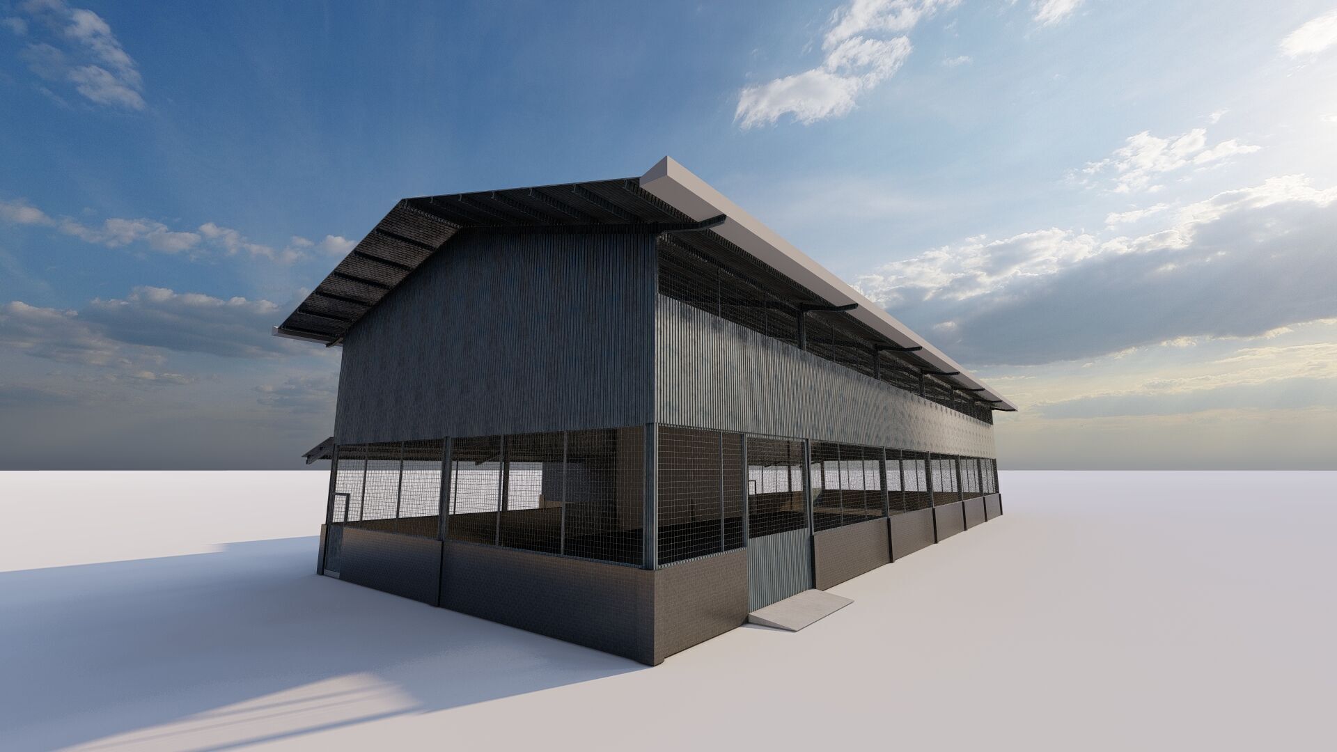 Warehouse-Warehouse Building 3D model_18
