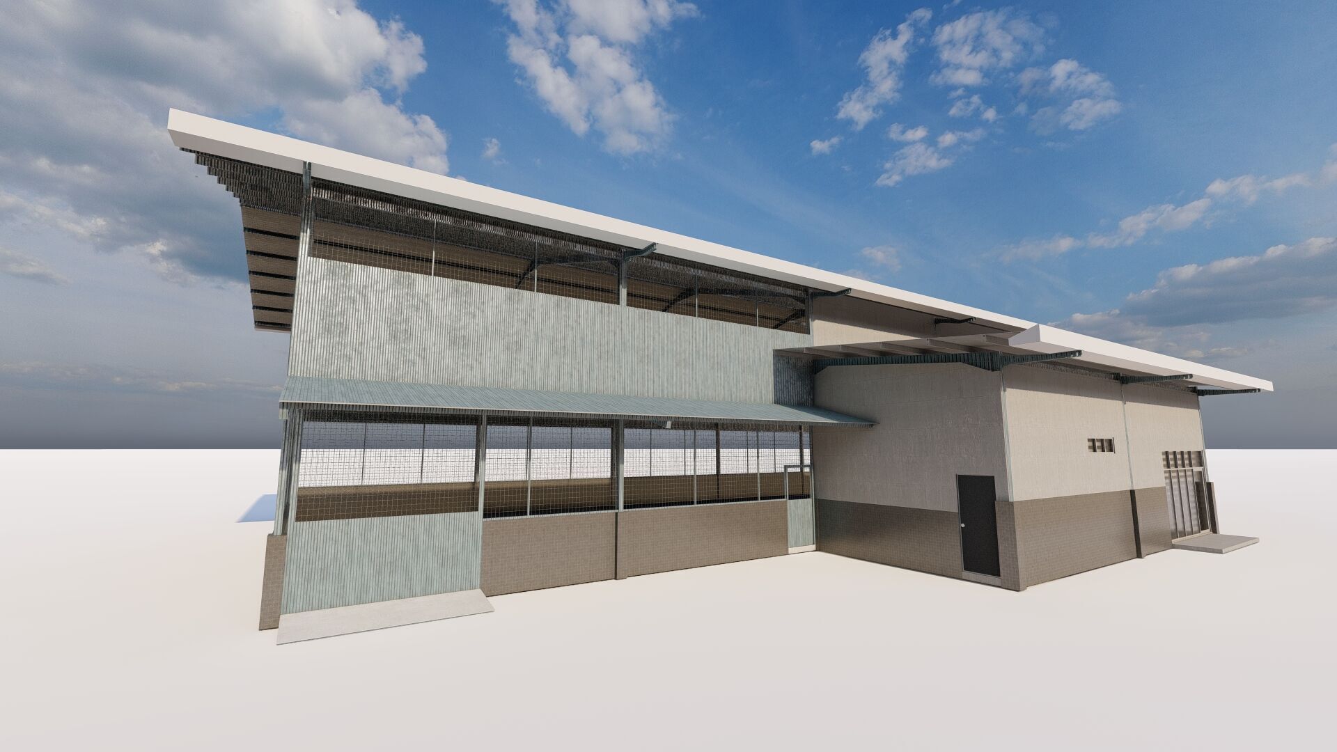 Warehouse-Warehouse Building 3D model_28