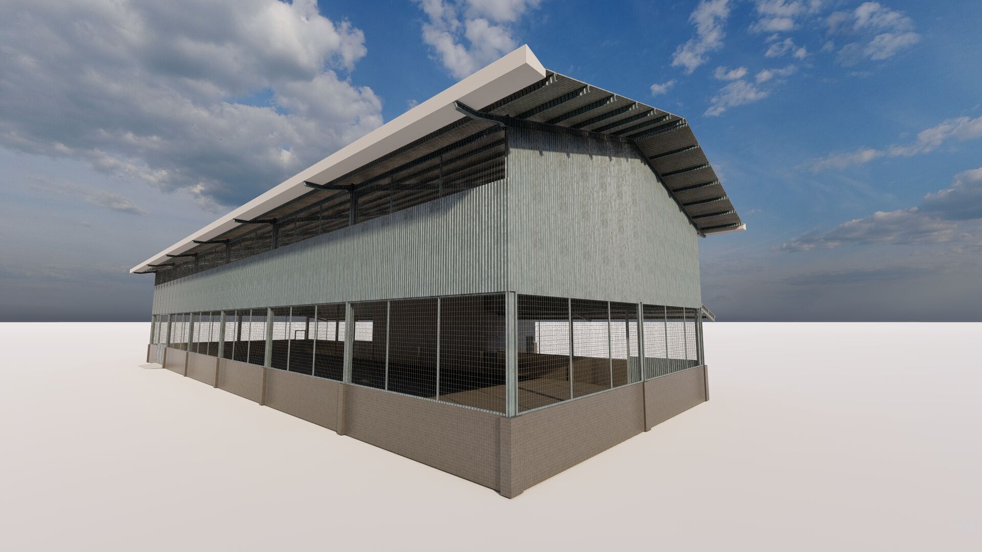 Warehouse-Warehouse Building 3D model_12