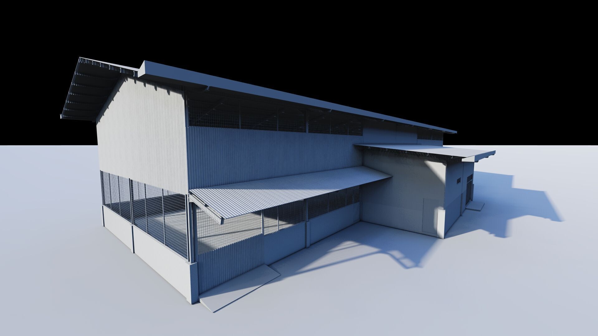 Warehouse-Warehouse Building 3D model_22