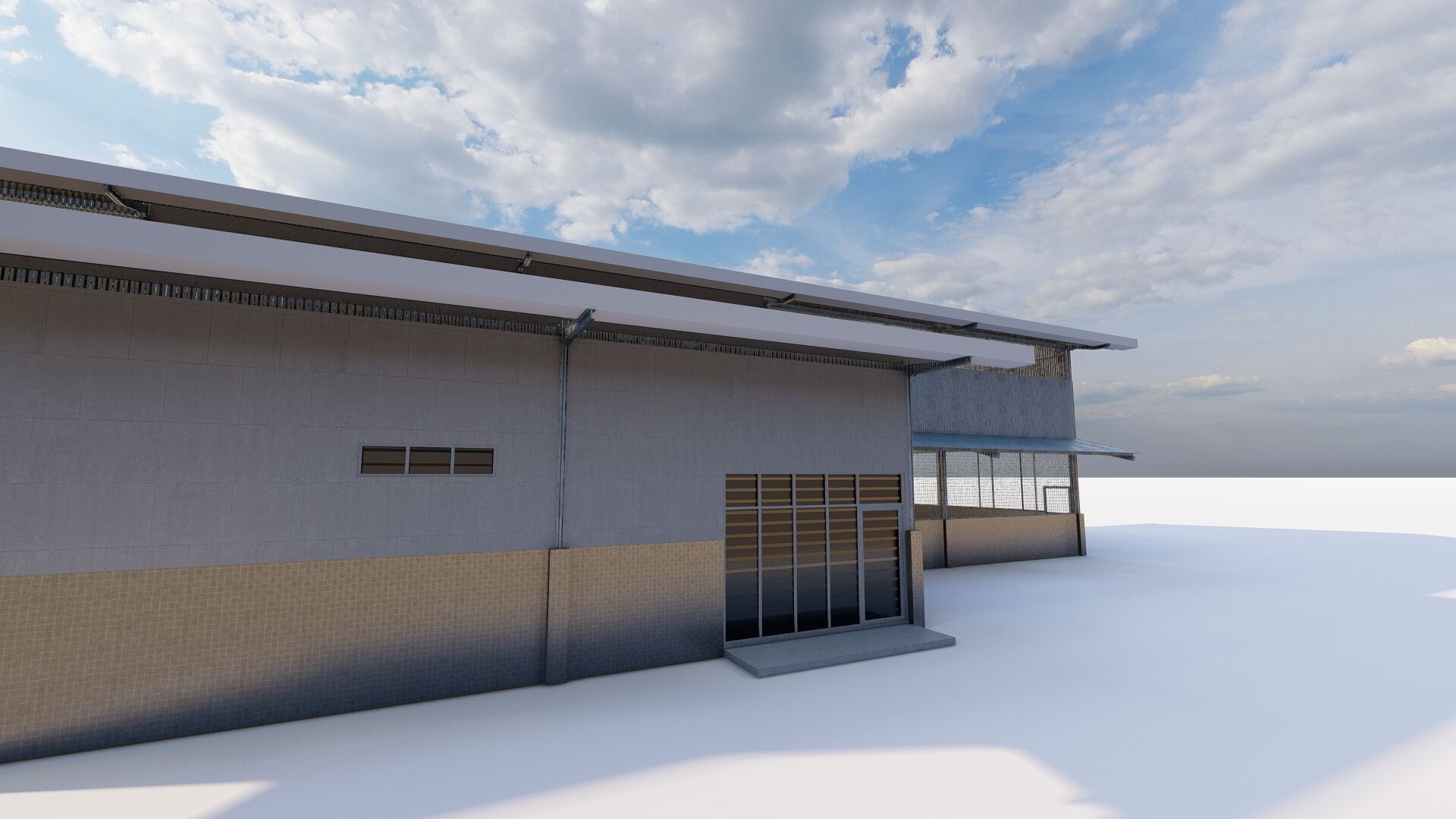 Warehouse-Warehouse Building 3D model_23