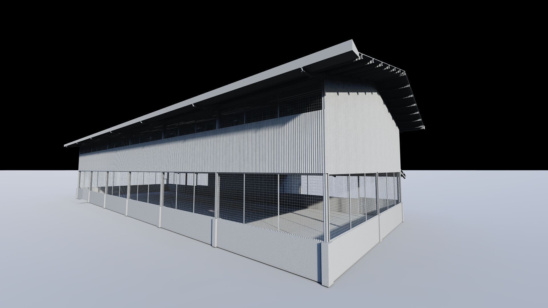 Warehouse-Warehouse Building 3D model_7