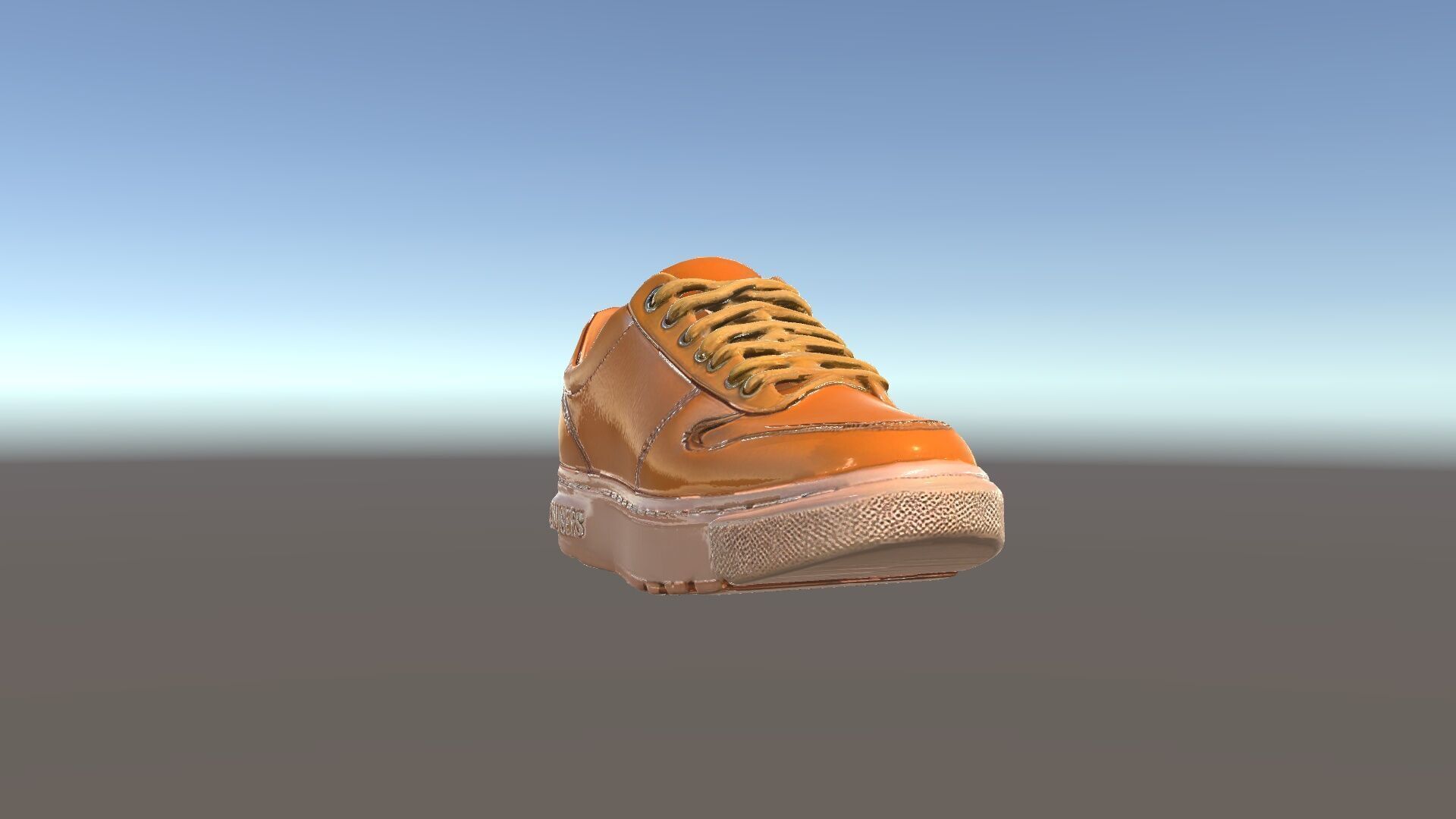 Stylish Leather Shoe D Model Pack Low-poly 3D model_9