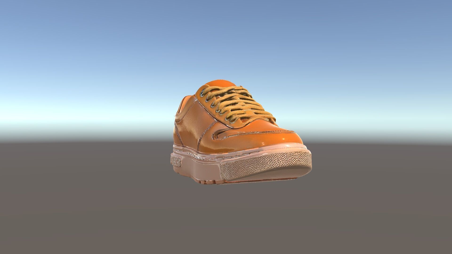 Stylish Leather Shoe D Model Pack Low-poly 3D model_5
