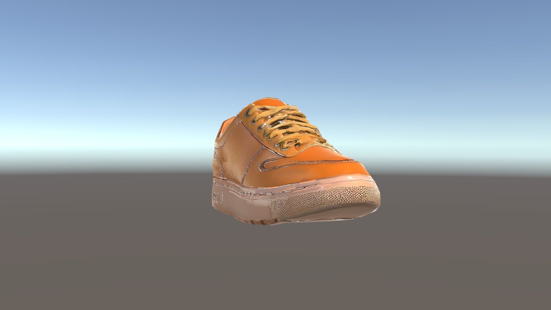 Stylish Leather Shoe D Model Pack Low-poly 3D model_10