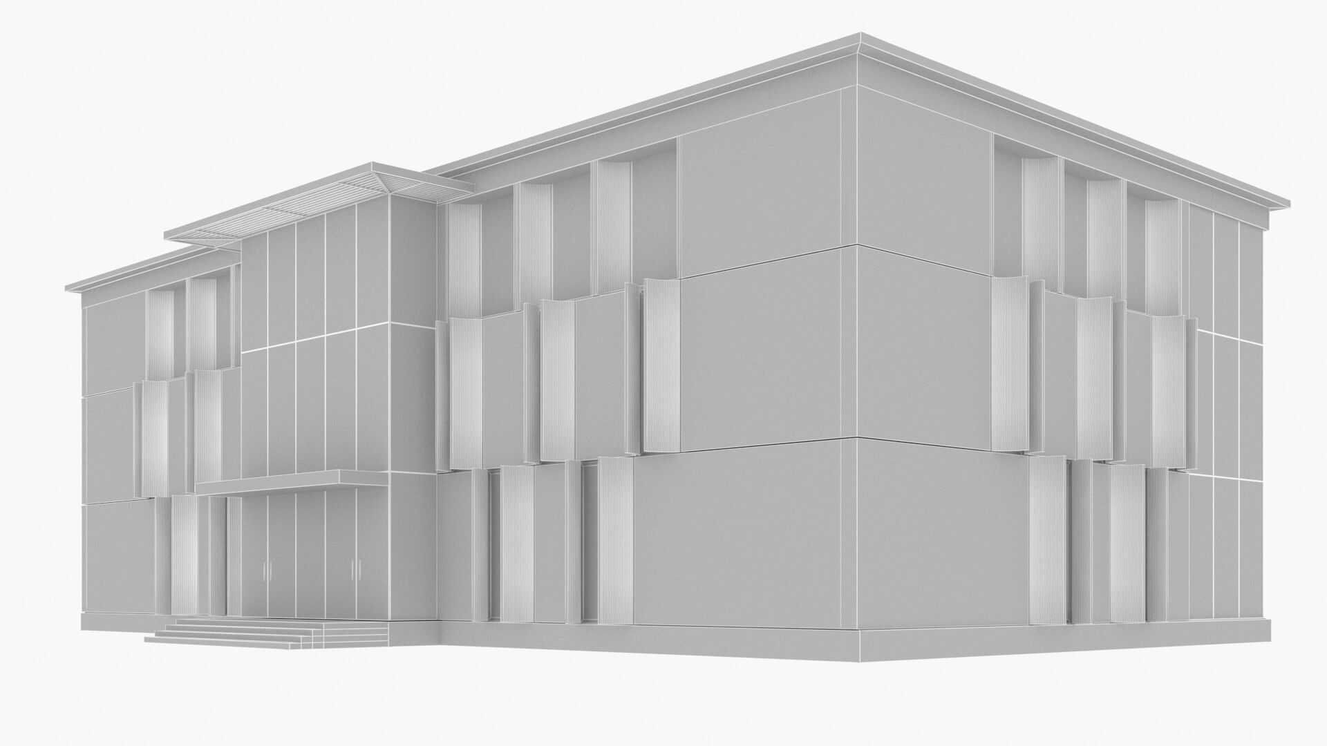 building Low-poly 3D model_13