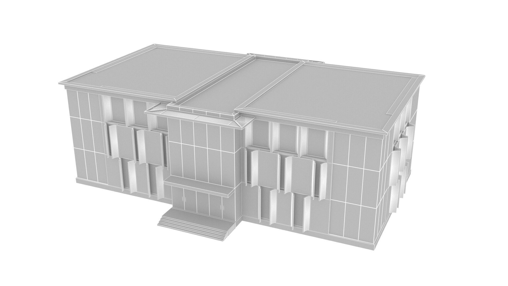 building Low-poly 3D model_12