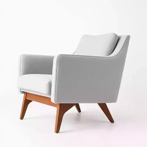 Modern Armchair D Model Pack Low-poly 3D model