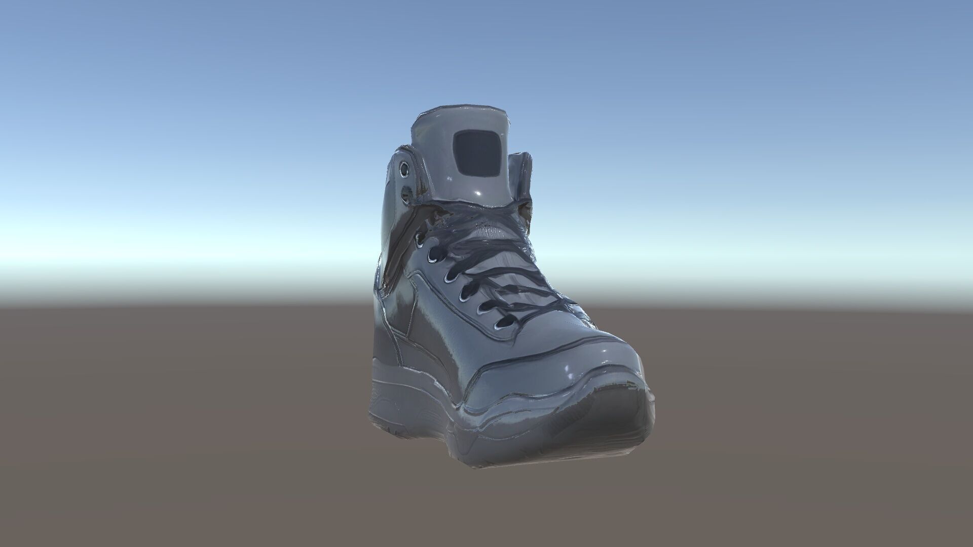 Black Tactical Boot D Model Pack Low-poly 3D model_25
