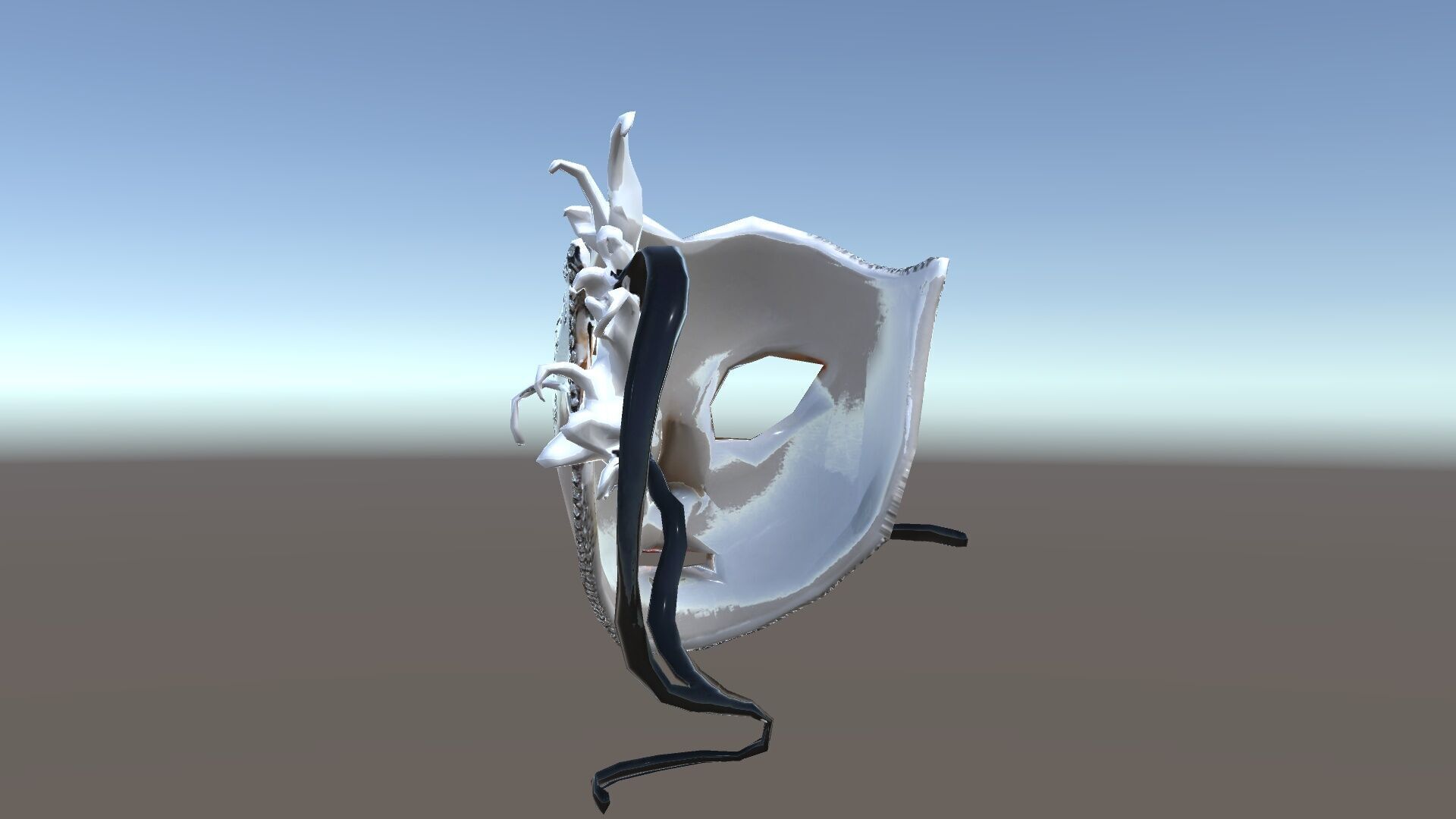 Intricate Venetian Mask Model Pack Low-poly 3D model_34