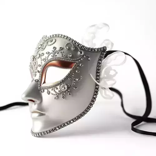 Intricate Venetian Mask Model Pack