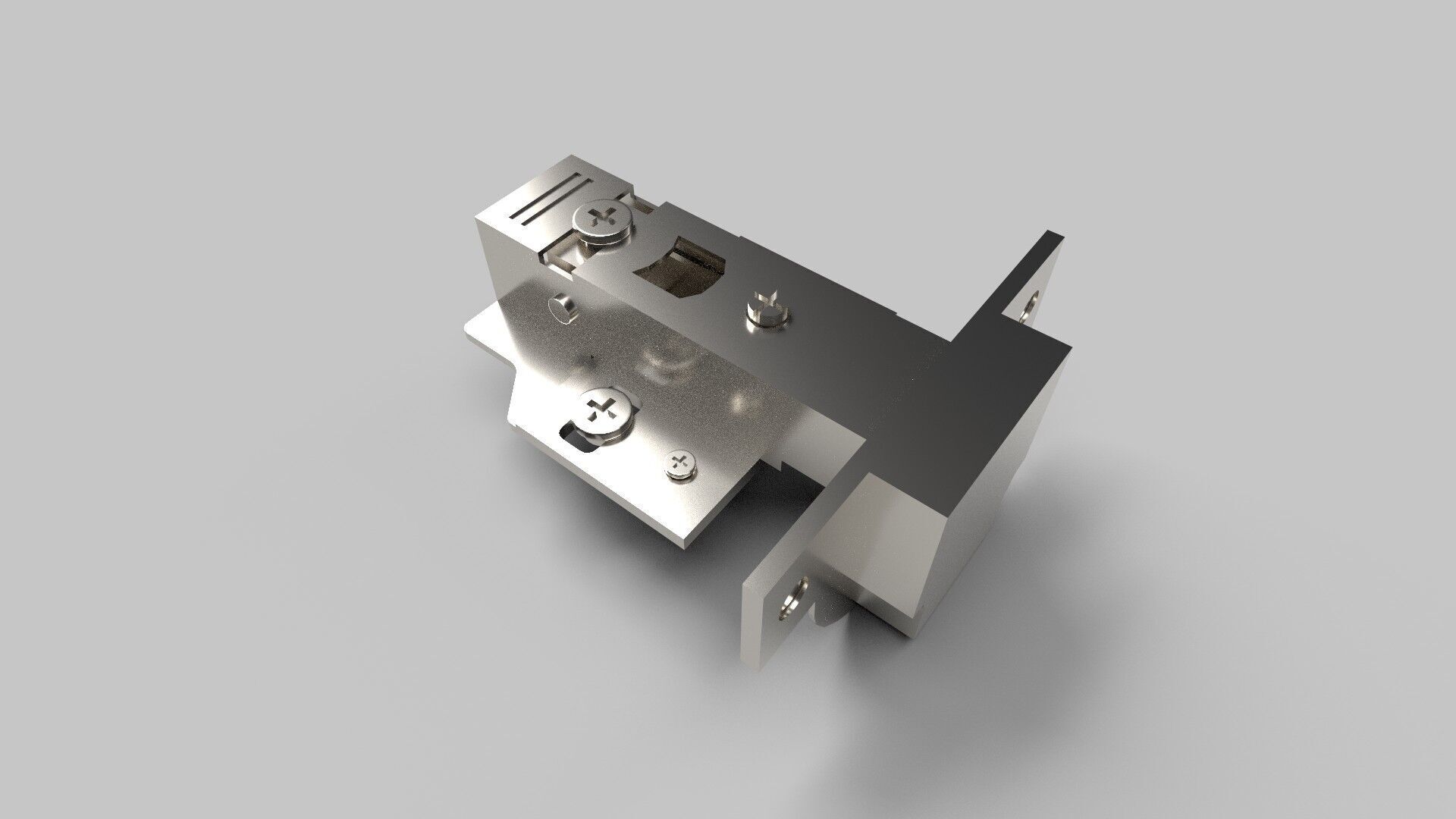 Cabinet Hinges CG2 3D model_6