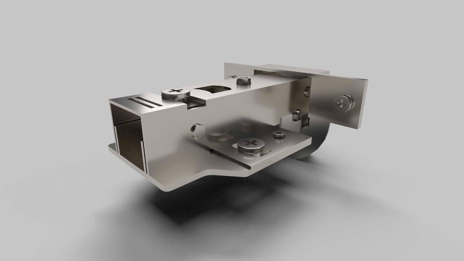 Cabinet Hinges CG2 3D model_2