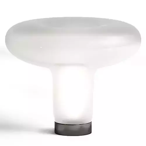 Italian Glass Table Lamp