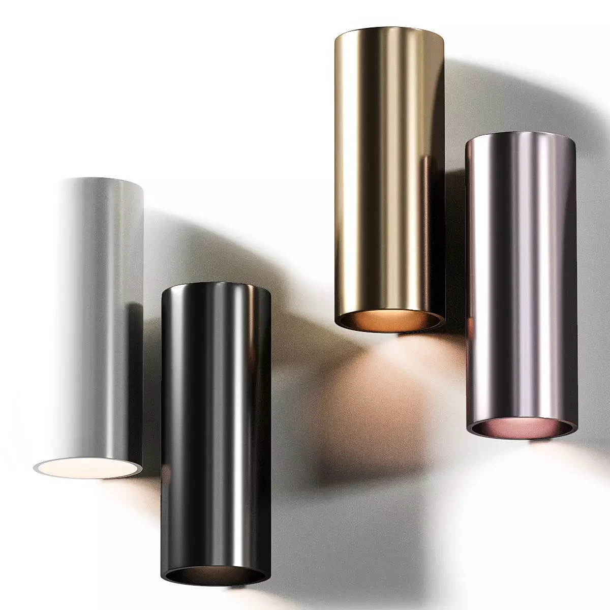 Light-Point Zero Wall Lamp 3D model_0