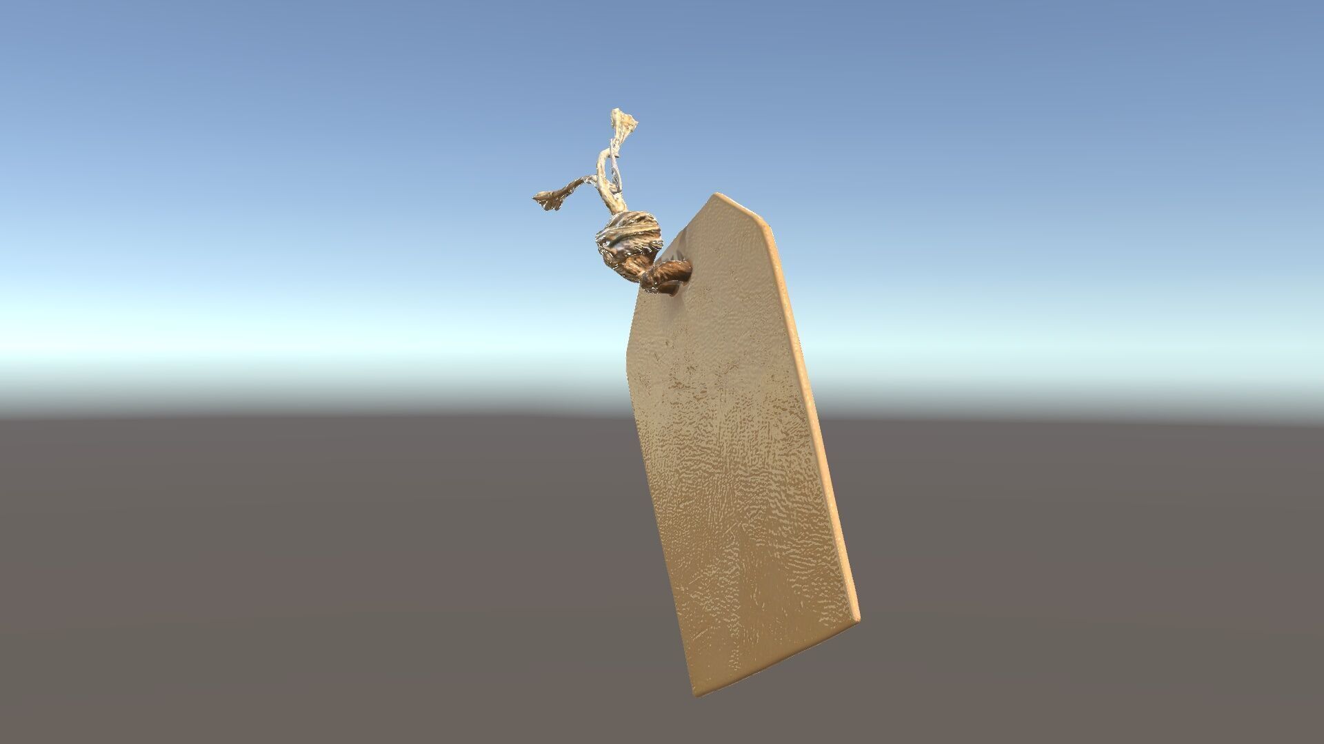 Vintage Paper Tag D Model Pack Texture_30