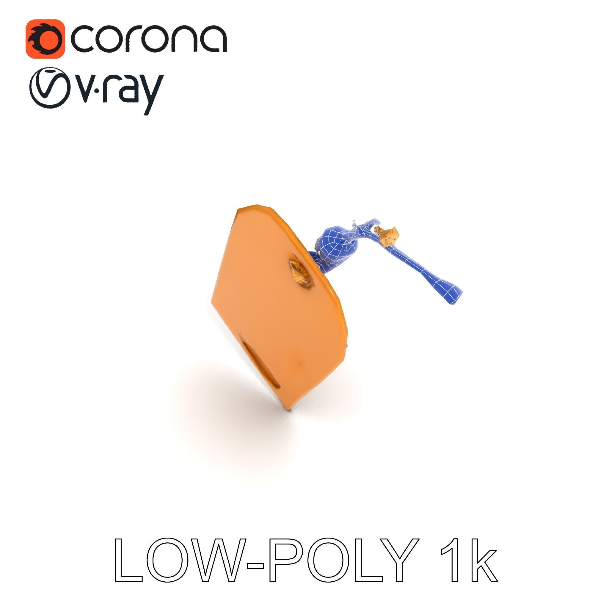 Vintage Paper Tag D Model Pack Texture_7