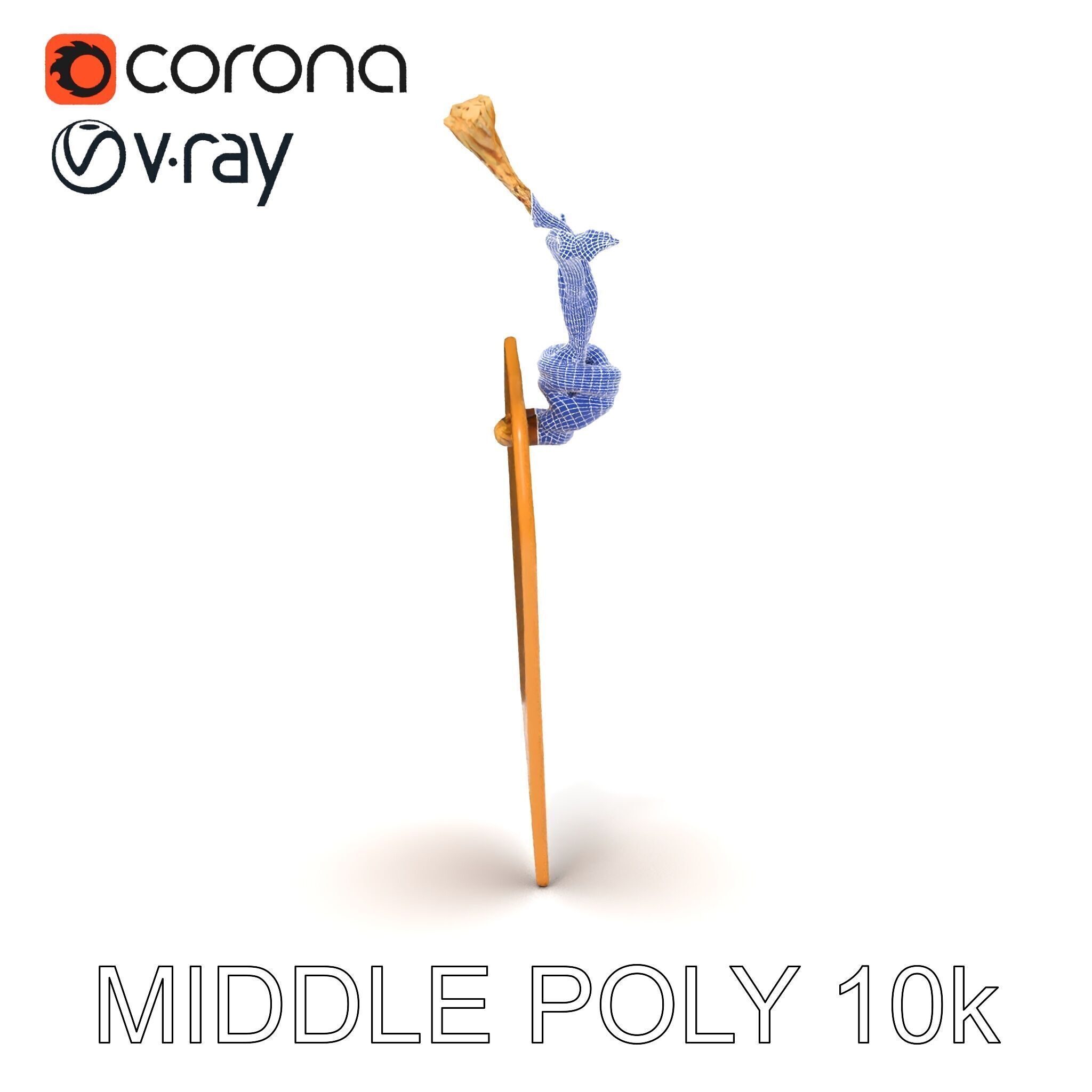 Vintage Paper Tag D Model Pack Texture_13