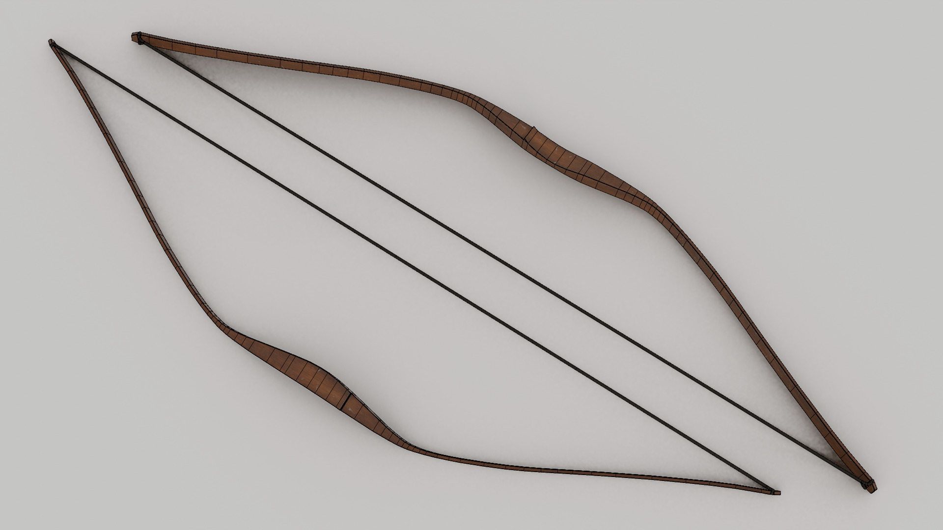 Game Ready Arrow and Bow Weapons Package v1 - 6 Assets Low-poly 3D model_14