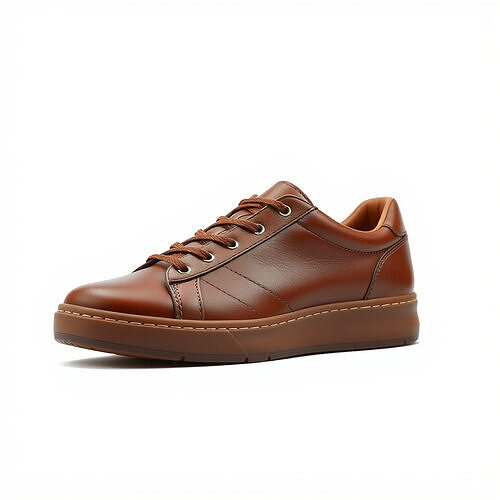 Casual Leather Sneaker D Model Pack Low-poly 3D model