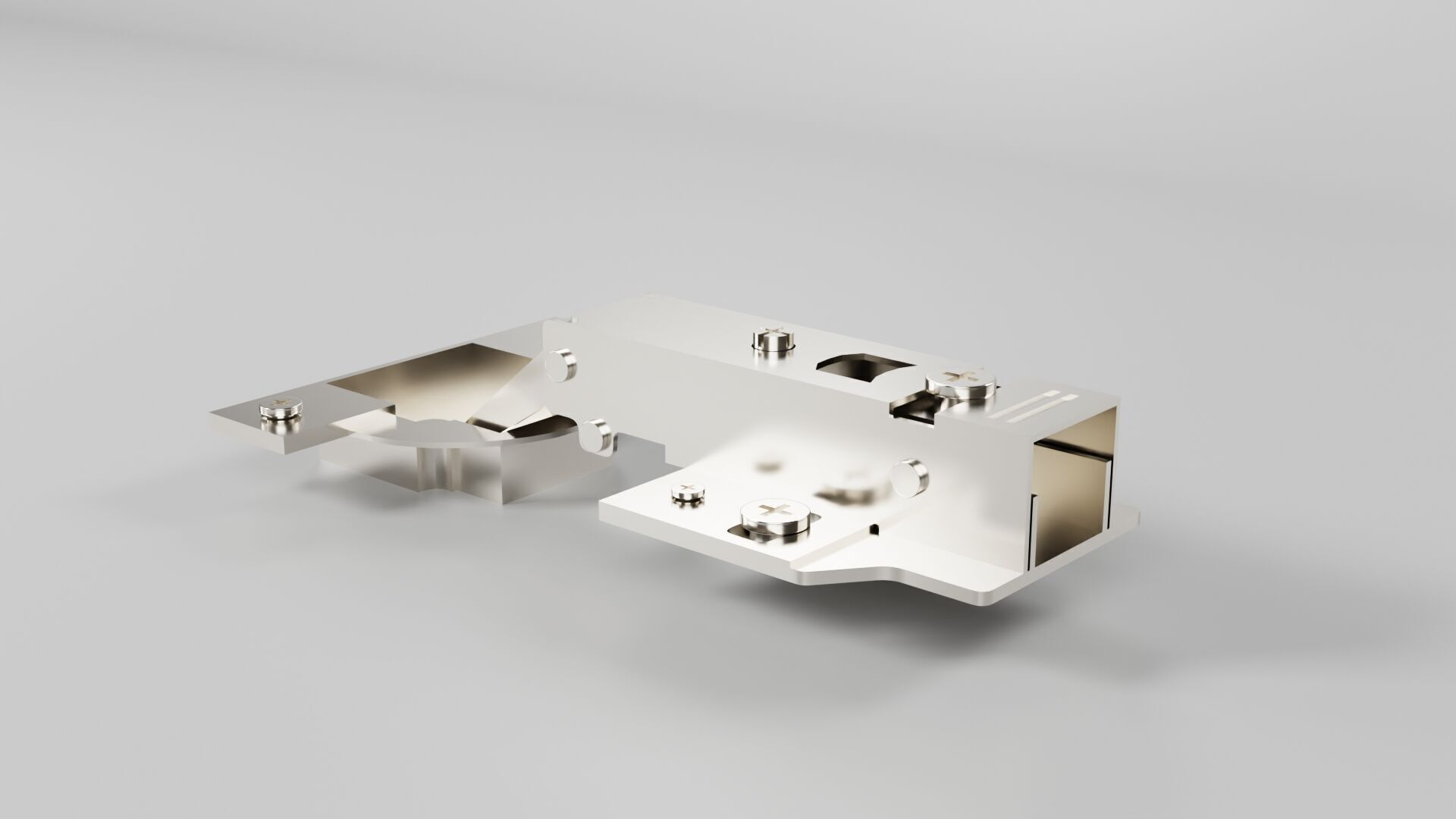 Cabinet Hinges CG3 3D model_8