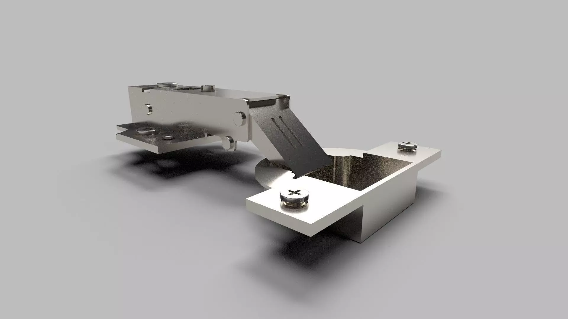 Cabinet Hinges CG3 3D model_0