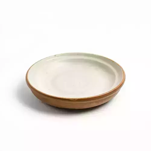 Rustic Ceramic Plate Model Pack Low-poly 3D model