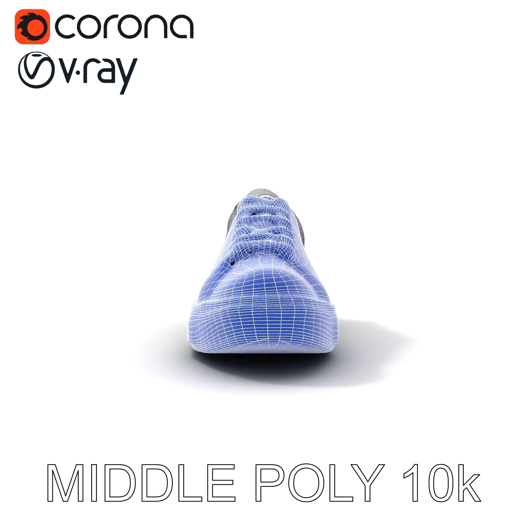 Realistic Sneaker Model Pack Low-poly 3D model_33