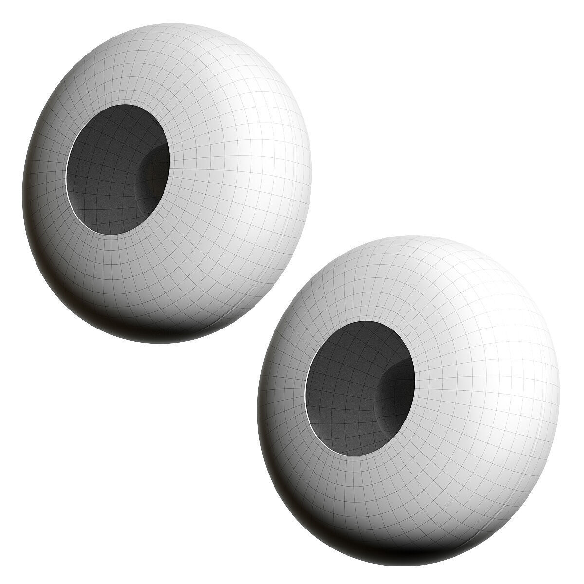 Leds C4 Trip Glass Wall Lamp 3D model_1