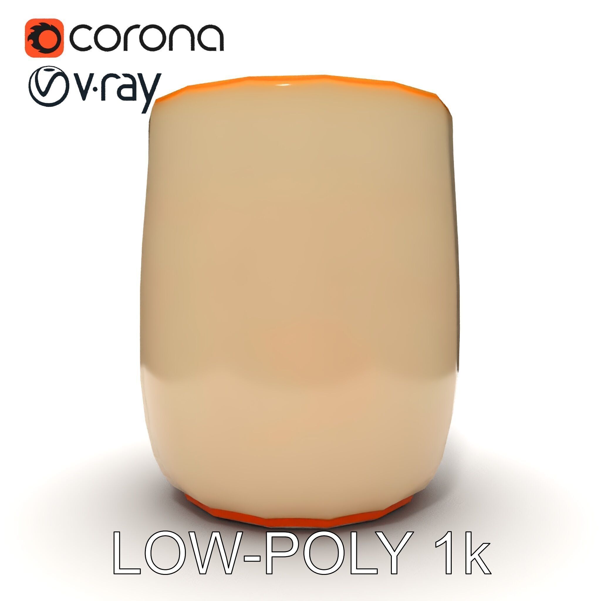 Ceramic Mug Model Pack for Realistic Design Low-poly 3D model_21