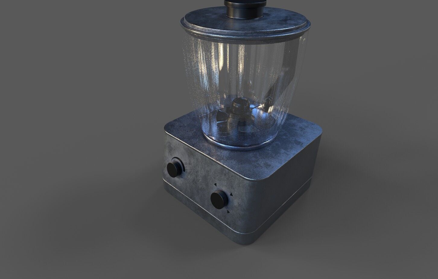 Blender Low-poly 3D model_2