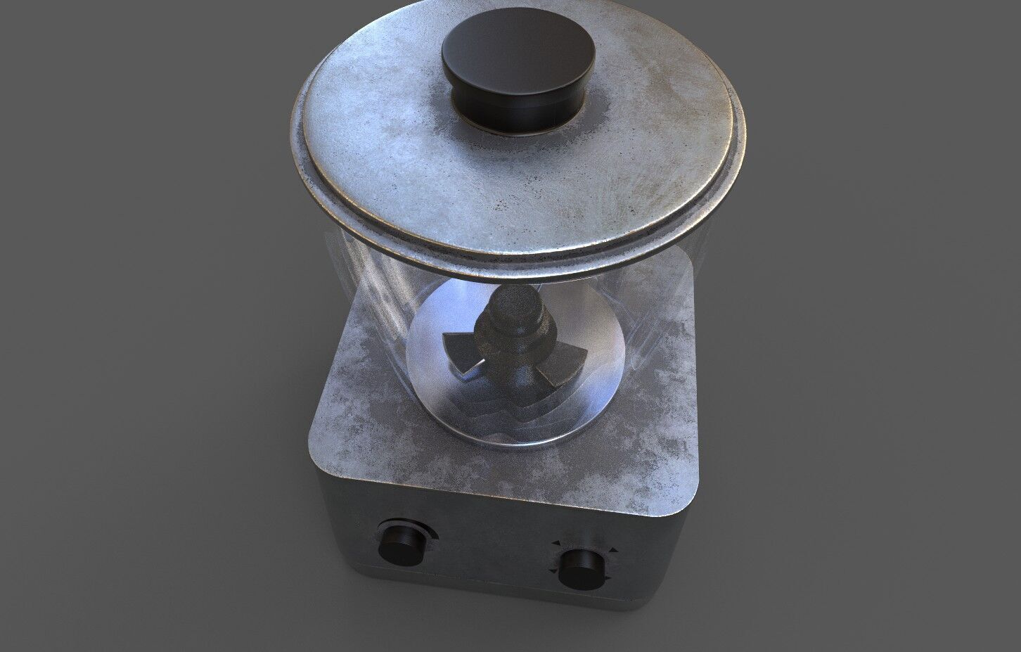 Blender Low-poly 3D model_4