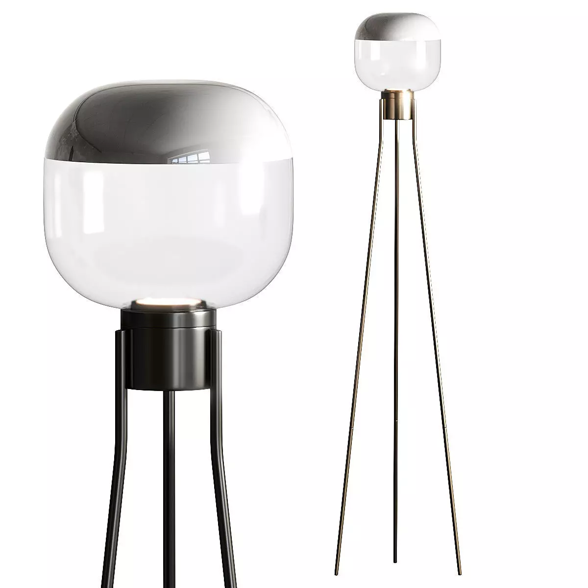 GHOST By Midj Floor Lamp 3D model
