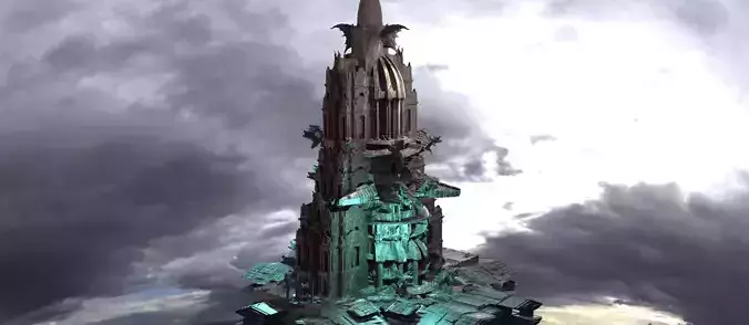 Steampunk Realms  tower 